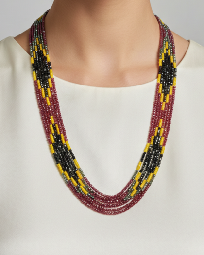 7-Layer Bead Necklace
