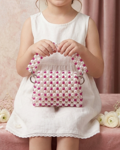 Mini Me Pearl Bead Bag